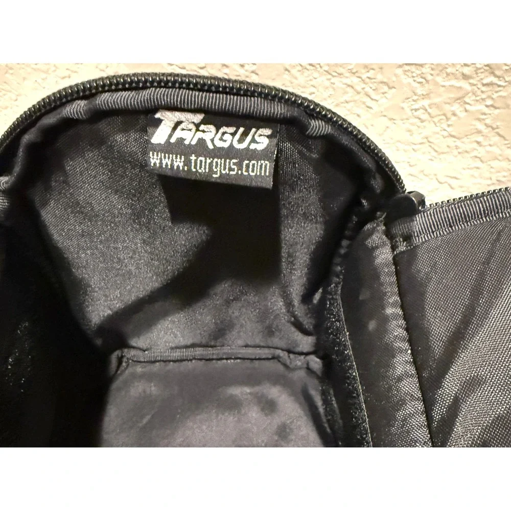 Targus Digital Camera Bag Case Shoulder Strap Black Olive Green
